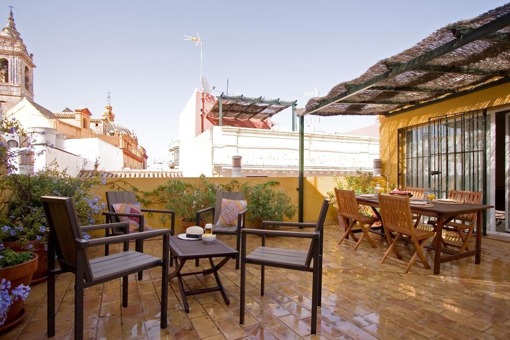 Appartamento Bamberg Duplex Terrace Siviglia Esterno foto